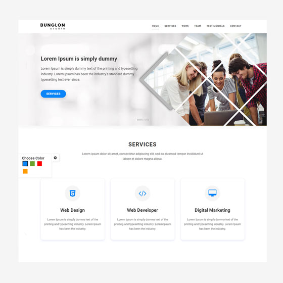 Template Website Bunglon Creative Digital Agency, Template Website Bunglon Creative Digital Agency